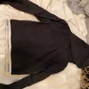 トップス MICHEL KLEIN strip double zip hoodie 46 m_63ab23238bb2e2fa276ca0e9.jpg